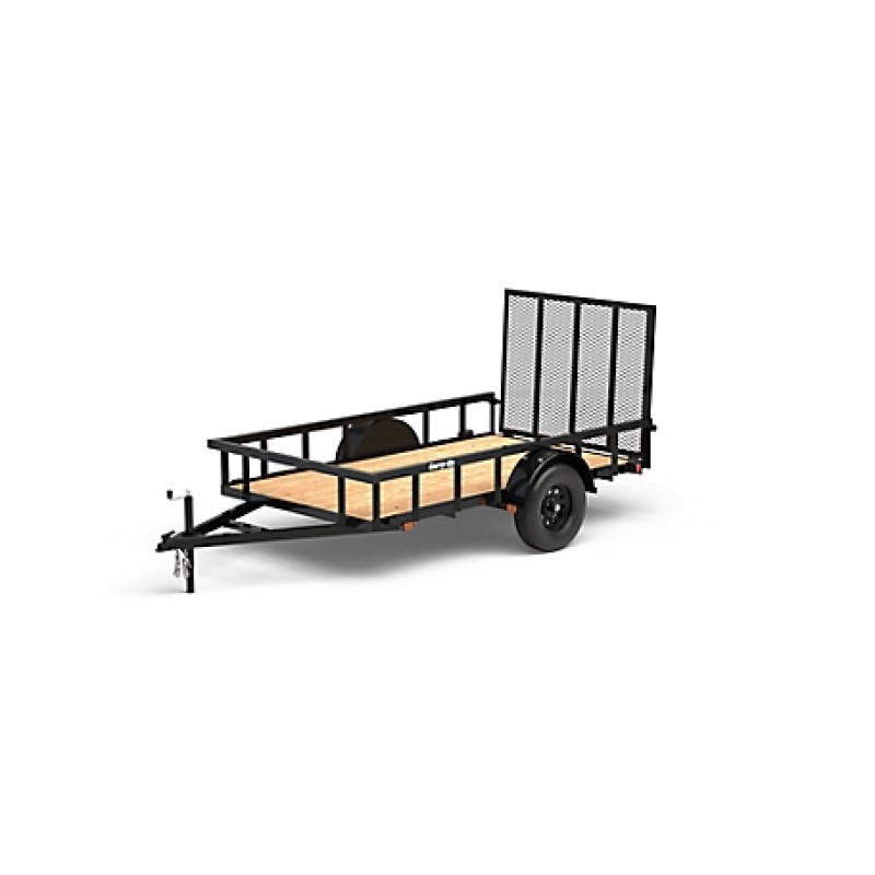 CarryOn Trailer 5.5 ft. x 10 ft. Tube Top Rail Utility Trailer